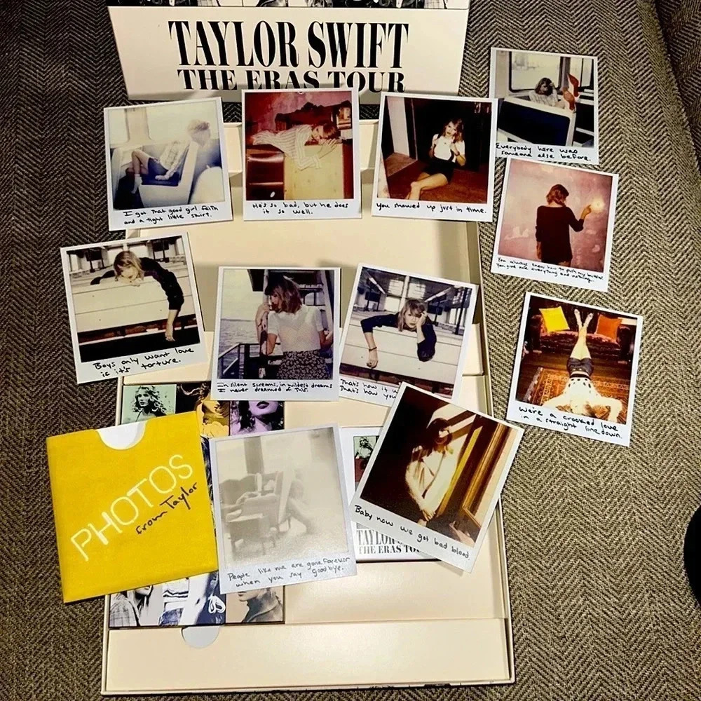 2023 TAYLOR SWIFT THE ERAS TOUR CONCERT OFFICIAL MERCH VIP FAN BOX & NWT T-SHIRT - Picture 7 of 16
